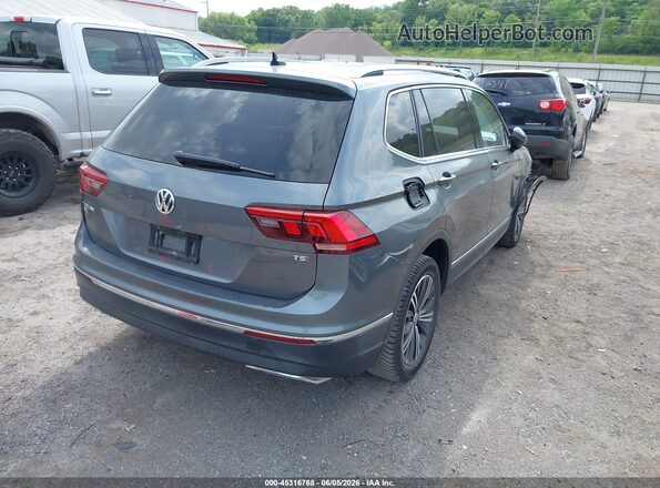 3VV3B7AX4JM119925 2018 VOLKSWAGEN TIGUAN Gray Rear right