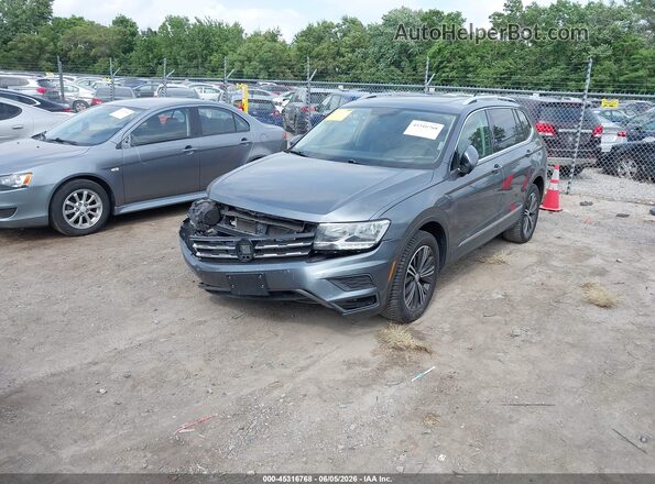 3VV3B7AX4JM119925 2018 VOLKSWAGEN TIGUAN Gray Front left