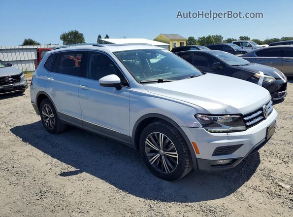 3VV3B7AX4JM194138 2018 VOLKSWAGEN TIGUAN Silver Przód prawy