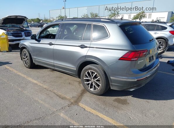 3VV3B7AX4JM221452 2018 VOLKSWAGEN TIGUAN Gray Задня ліва чверть