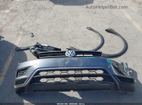 3VV3B7AX4JM221452 2018 VOLKSWAGEN TIGUAN Gray Вид щитка приладів