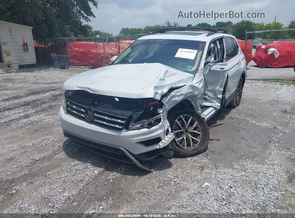 3VV3B7AX4KM054138 2019 VOLKSWAGEN TIGUAN White წინა მარცხენა ხედი სამი მეოთხედიდან