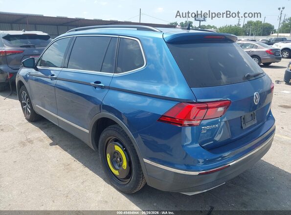 3VV3B7AX4LM018130 2020 VOLKSWAGEN TIGUAN Blue უკანა მარცხენა