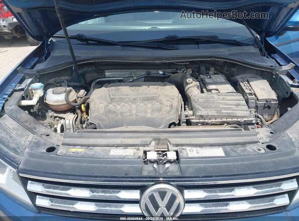 3VV3B7AX4LM018130 2020 VOLKSWAGEN TIGUAN Blue უკანა ხედი