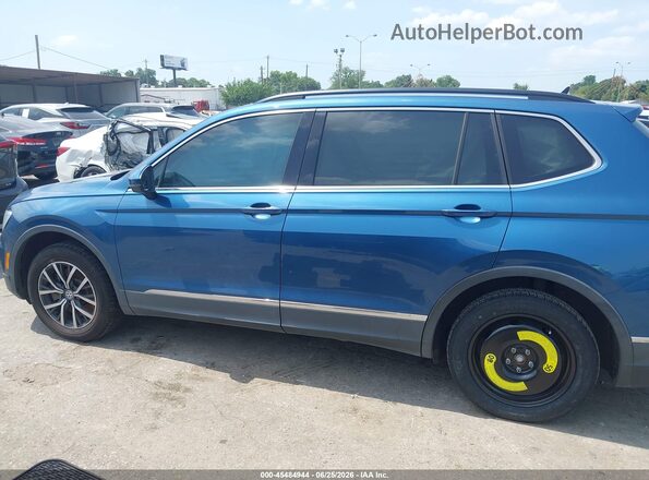 3VV3B7AX4LM018130 2020 VOLKSWAGEN TIGUAN Blue სალონის 360-გრადუსიანი ხედი