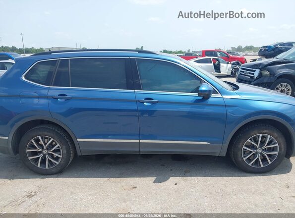 3VV3B7AX4LM018130 2020 VOLKSWAGEN TIGUAN Blue უკანა სალონის ხედი