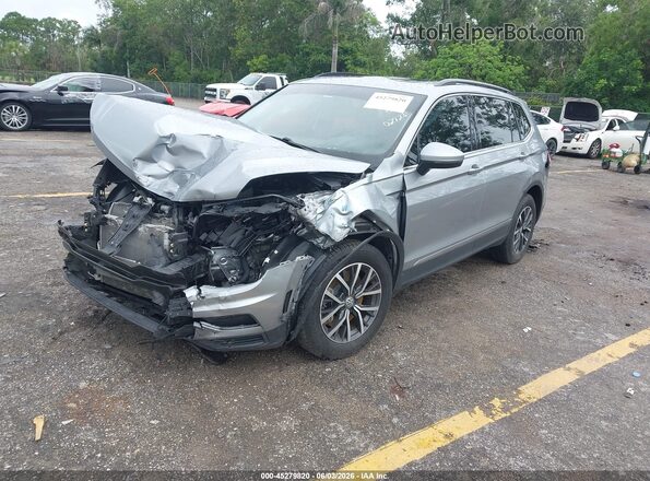 3VV3B7AX4LM027281 2020 VOLKSWAGEN TIGUAN Silver Передня ліва чверть