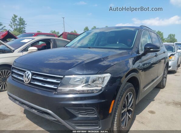 3VV3B7AX4LM074259 2020 VOLKSWAGEN TIGUAN Black წინა მარცხენა ხედი სამი მეოთხედიდან