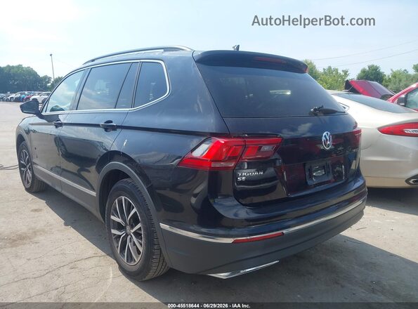 3VV3B7AX4LM074259 2020 VOLKSWAGEN TIGUAN Black უკანა მარცხენა