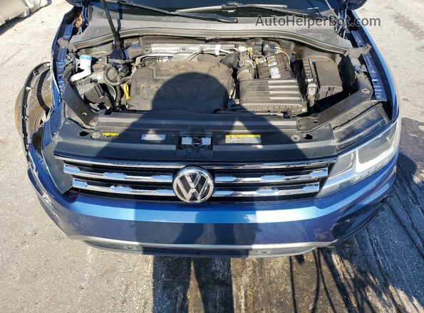3VV3B7AX4LM158940 2020 VOLKSWAGEN TIGUAN Blue Շարժիչի բաժամունքի տեսք