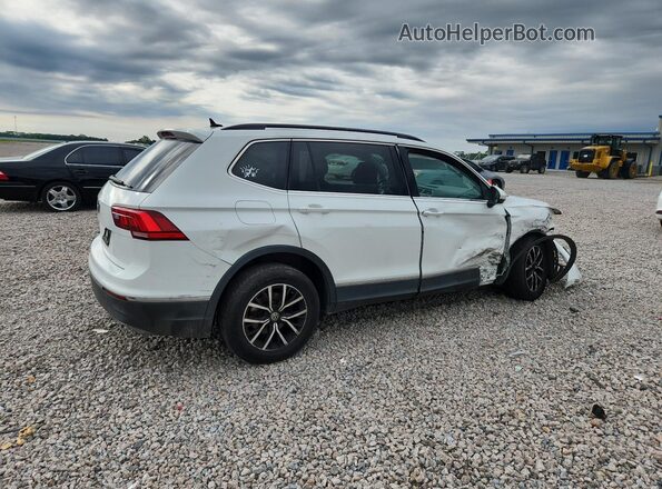 3VV3B7AX4MM100716 2021 VOLKSWAGEN TIGUAN White უკანა მარჯვენა