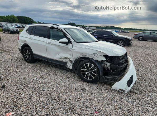 3VV3B7AX4MM100716 2021 VOLKSWAGEN TIGUAN White წინა მარჯვენა
