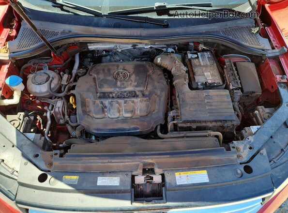 3VV3B7AX4PM036195 2023 VOLKSWAGEN TIGUAN Red ძრავის განყოფილების ხედი