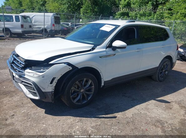 3VV3B7AX4PM136149 2023 VOLKSWAGEN TIGUAN White წინა მარცხენა ხედი სამი მეოთხედიდან