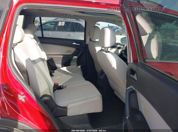 3VV3B7AX5JM056043 2018 VOLKSWAGEN TIGUAN Темно-бордовый Вид наклейки с VIN-кодом