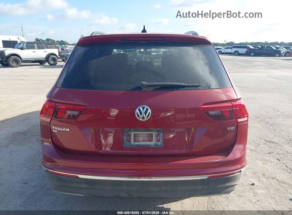 3VV3B7AX5JM056043 2018 VOLKSWAGEN TIGUAN Темно-бордовый 