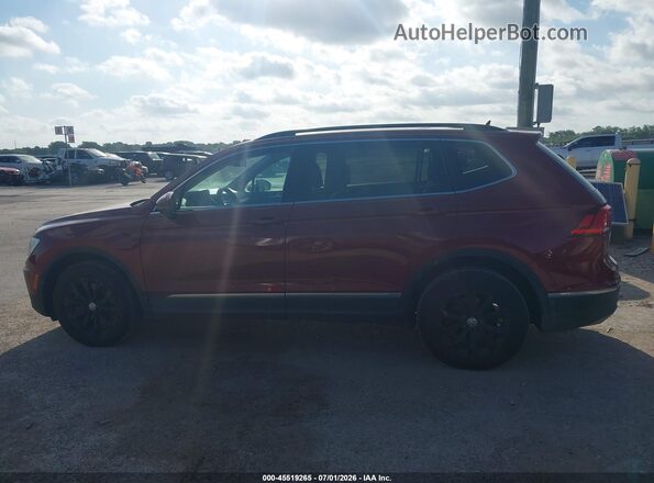 3VV3B7AX5JM056043 2018 VOLKSWAGEN TIGUAN Темно-бордовый Панорамный вид салона 360°