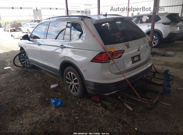 3VV3B7AX5KM050437 2019 VOLKSWAGEN TIGUAN Серебряный Задняя левая четверть