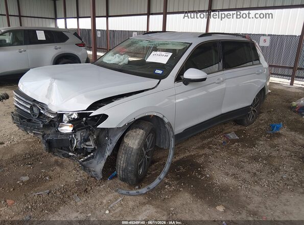 3VV3B7AX5KM050437 2019 VOLKSWAGEN TIGUAN Серебряный Передняя левая четверть