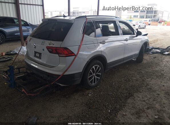 3VV3B7AX5KM050437 2019 VOLKSWAGEN TIGUAN Серебряный Задняя правая четверть