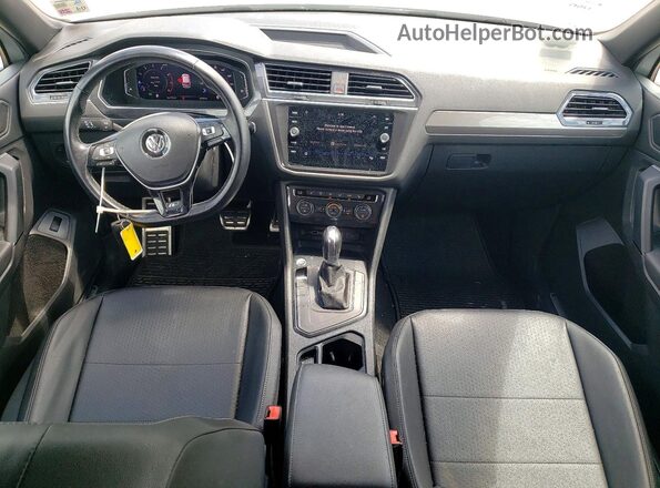 3VV3B7AX5KM170609 2019 VOLKSWAGEN TIGUAN White Вид панелі приладів