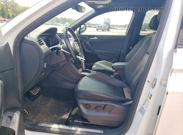 3VV3B7AX5KM170609 2019 VOLKSWAGEN TIGUAN White Вид салону спереду