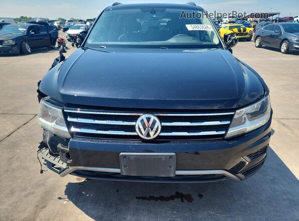 3VV3B7AX5LM020727 2020 VOLKSWAGEN TIGUAN Black Widok z przodu