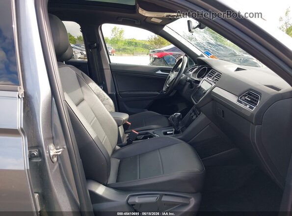 3VV3B7AX5LM167002 2020 VOLKSWAGEN TIGUAN Серый Вид салона спереди