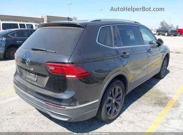 3VV3B7AX5NM047266 2022 VOLKSWAGEN TIGUAN Black Rear right