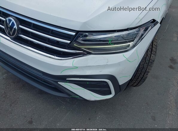 3VV3B7AX5NM047381 2022 VOLKSWAGEN TIGUAN White 