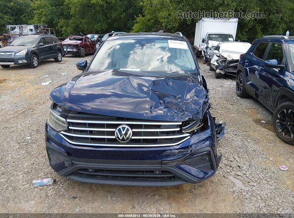 3VV3B7AX5PM062398 2023 VOLKSWAGEN TIGUAN Синий Вид щитка приборов