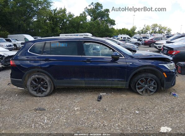 3VV3B7AX5PM062398 2023 VOLKSWAGEN TIGUAN Синий Вид задней части салона