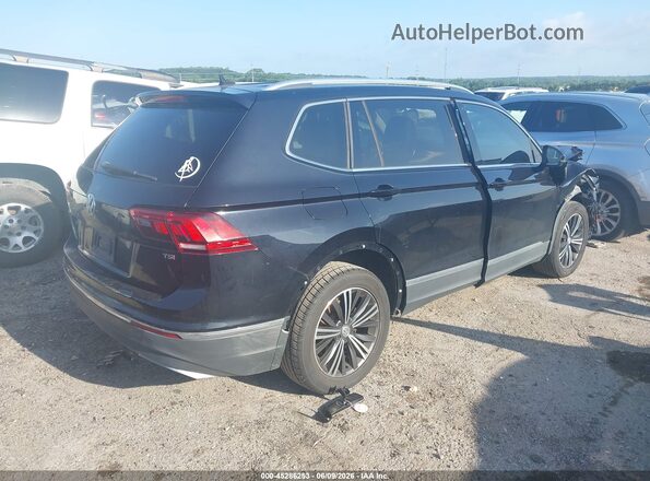 3VV3B7AX6JM009328 2018 VOLKSWAGEN TIGUAN Black Tył prawy