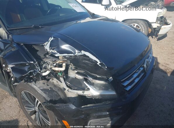 3VV3B7AX6JM009328 2018 VOLKSWAGEN TIGUAN Black Widok z tyłu