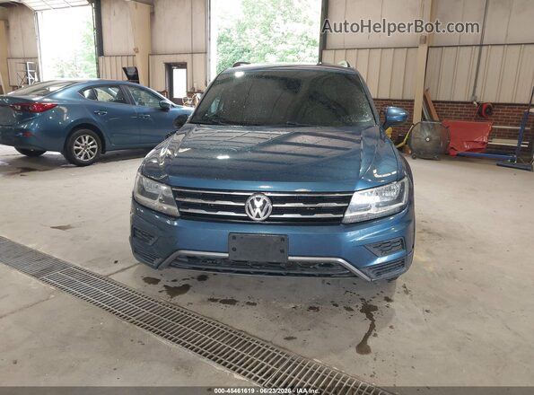 3VV3B7AX6JM050462 2018 VOLKSWAGEN TIGUAN Blue Vista del cuadro de instrumentos
