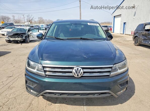 3VV3B7AX6KM154726 2019 VOLKSWAGEN TIGUAN Green Front view