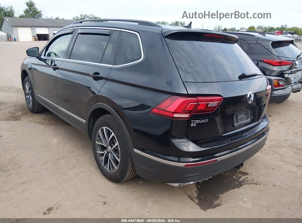 3VV3B7AX6LM080838 2020 VOLKSWAGEN TIGUAN Black Հետևի ձախ