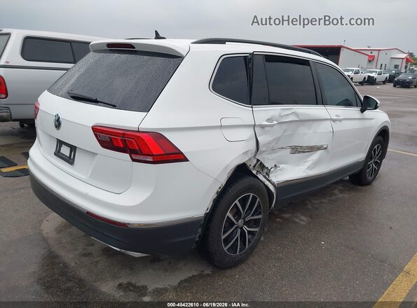 3VV3B7AX6MM031494 2021 VOLKSWAGEN TIGUAN Белый Задняя правая четверть
