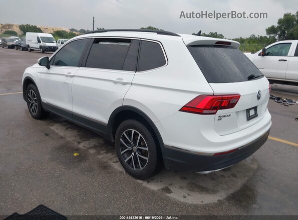 3VV3B7AX6MM031494 2021 VOLKSWAGEN TIGUAN Белый Задняя левая четверть