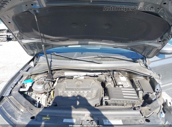 3VV3B7AX7JM069263 2018 VOLKSWAGEN TIGUAN Gray Вид ззаду