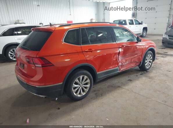 3VV3B7AX7JM074799 2018 VOLKSWAGEN TIGUAN Red უკანა მარჯვენა