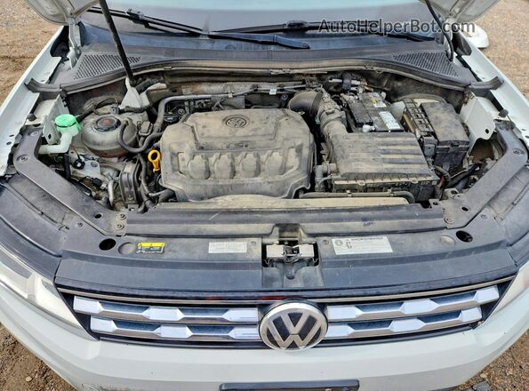 3VV3B7AX7KM145663 2019 VOLKSWAGEN TIGUAN White Вид підкапотного простору