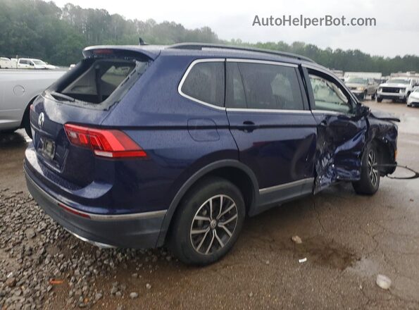 3VV3B7AX7MM012923 2021 VOLKSWAGEN TIGUAN Blue 