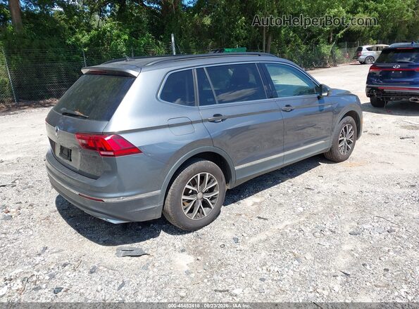 3VV3B7AX7MM105795 2021 VOLKSWAGEN TIGUAN Серый Задняя правая четверть