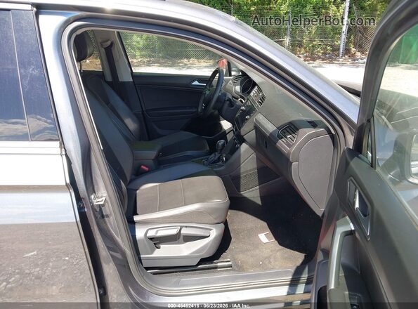 3VV3B7AX7MM105795 2021 VOLKSWAGEN TIGUAN Серый Вид салона спереди