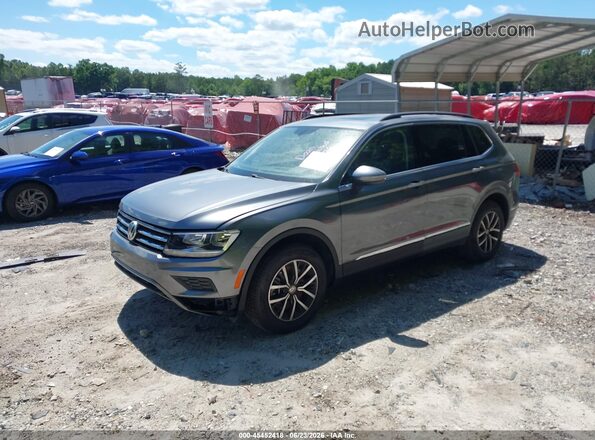 3VV3B7AX7MM105795 2021 VOLKSWAGEN TIGUAN Серый Передняя левая четверть