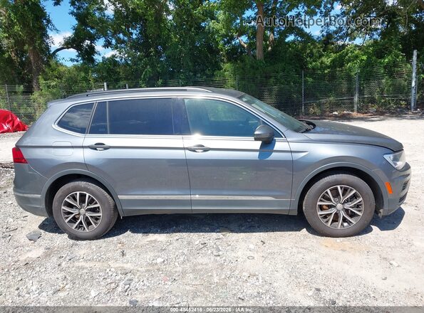 3VV3B7AX7MM105795 2021 VOLKSWAGEN TIGUAN Серый Вид задней части салона