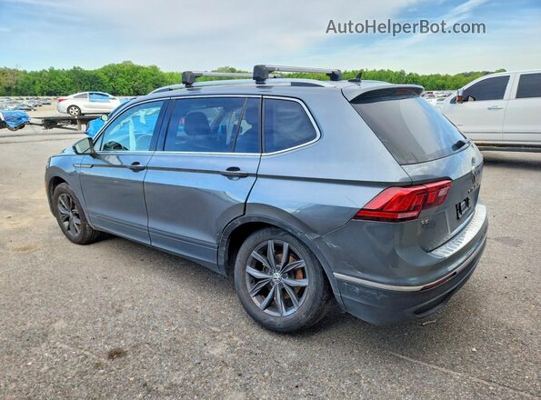 3VV3B7AX7NM134649 2022 VOLKSWAGEN TIGUAN Gray Հետևի ձախ