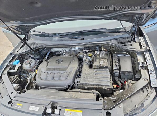 3VV3B7AX7NM134649 2022 VOLKSWAGEN TIGUAN Gray Շարժիչի բաժամունքի տեսք