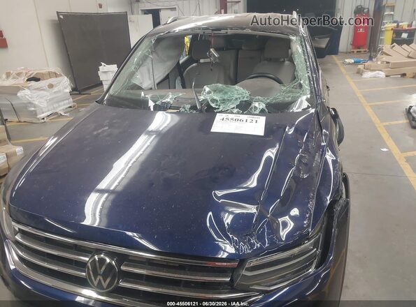 3VV3B7AX7RM178835 2024 VOLKSWAGEN TIGUAN Blue წინა ხედი